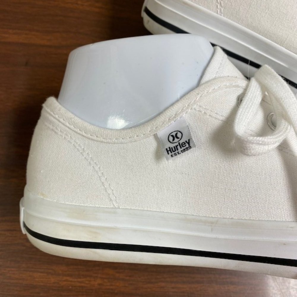 Hurley Carrie Canvas Sneakers Low Top Lace Up, size 6 - Picture 6 of 13